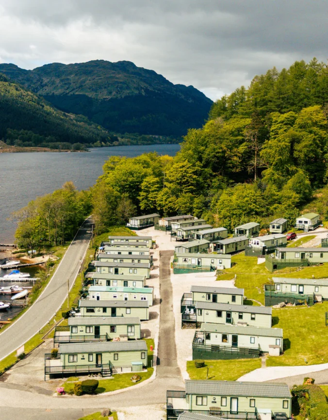 A stay at Loch Eck Caravan Park