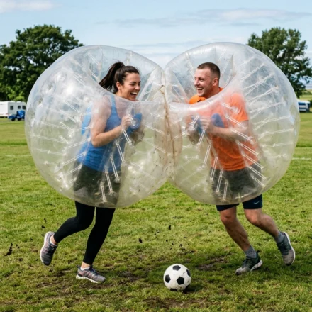 Body Zorbs at Solway Holiday Park