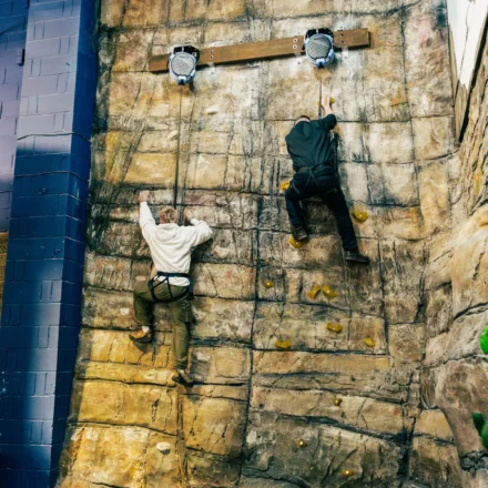 Climbing Wall at Hunters Quay Holiday Village
