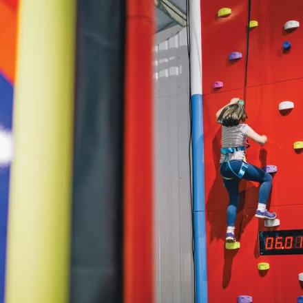 Clip n Climb at Gwel an Mor Resort