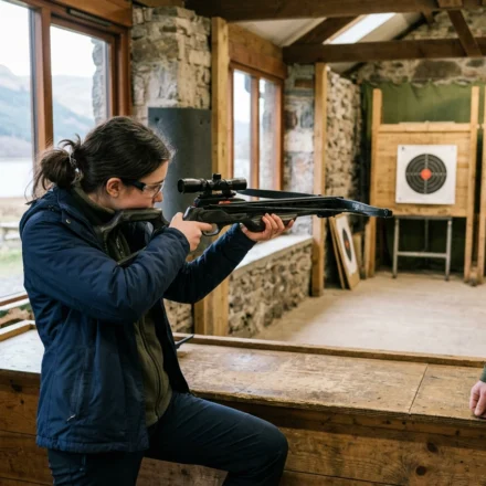 Crossbows at Drimsynie Estate Holiday Village