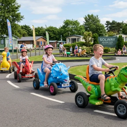 Dino Karts at Solway Holiday Park