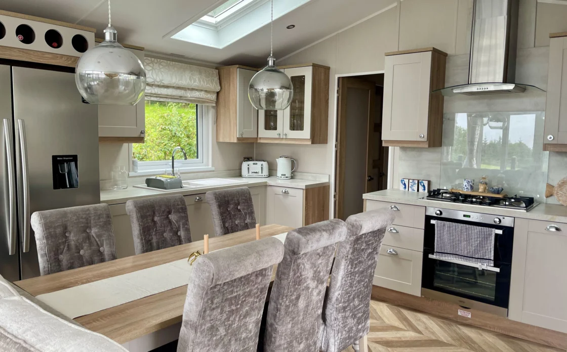 Caravans at Drimsynie Estate