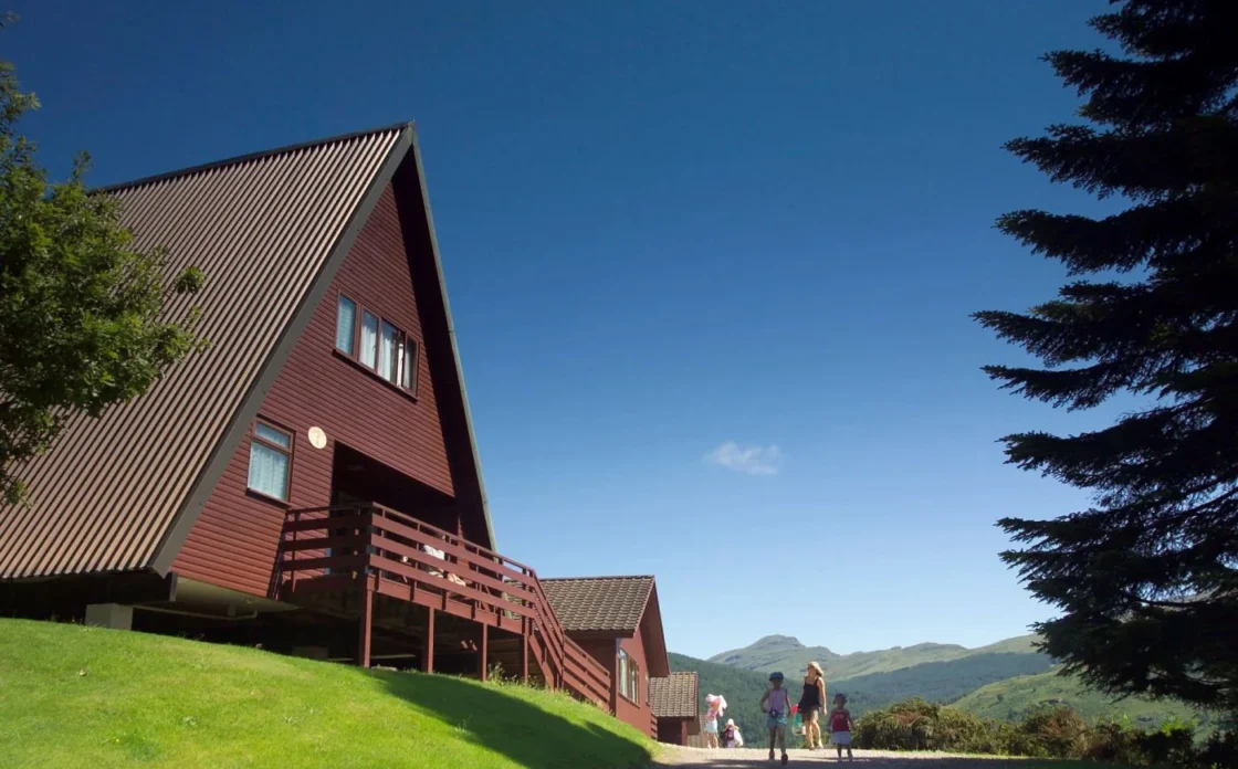 Scandinavian Lodge at Drimsynie Estate