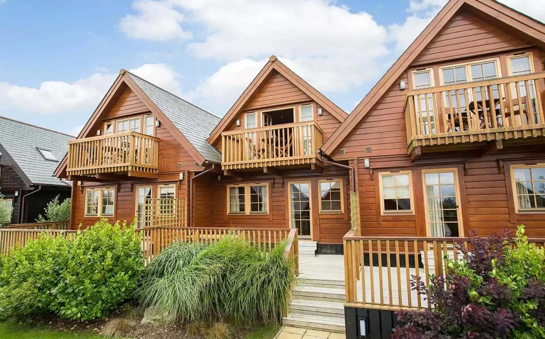 Scandinavian Lodge at Gwel an Mor Resort