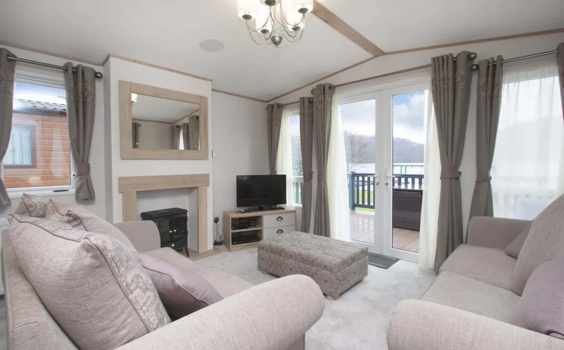 Caravan at Loch Lomond