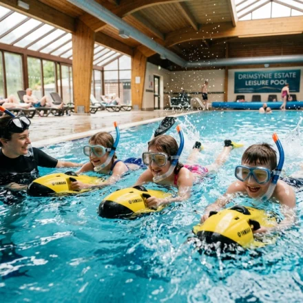 Snorkelling & Sea Scooters at Drimsynie House Hotel