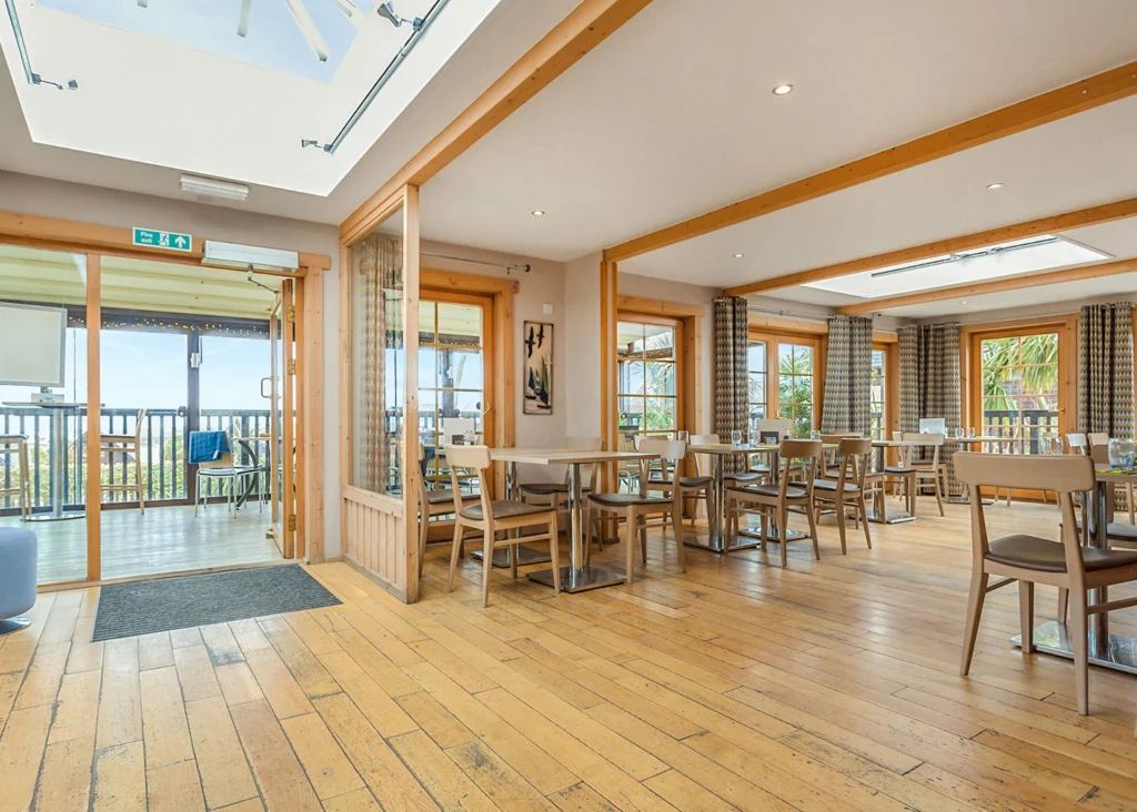 The Terrace Bar & Restaurant at Gwel an Mor Resort