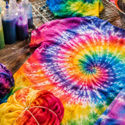 Tie Dye at Solway Holiday Park