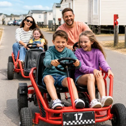 Dino Karts at Solway Holiday Park