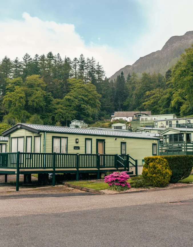 Lochside owners accommodation at Loch Eck